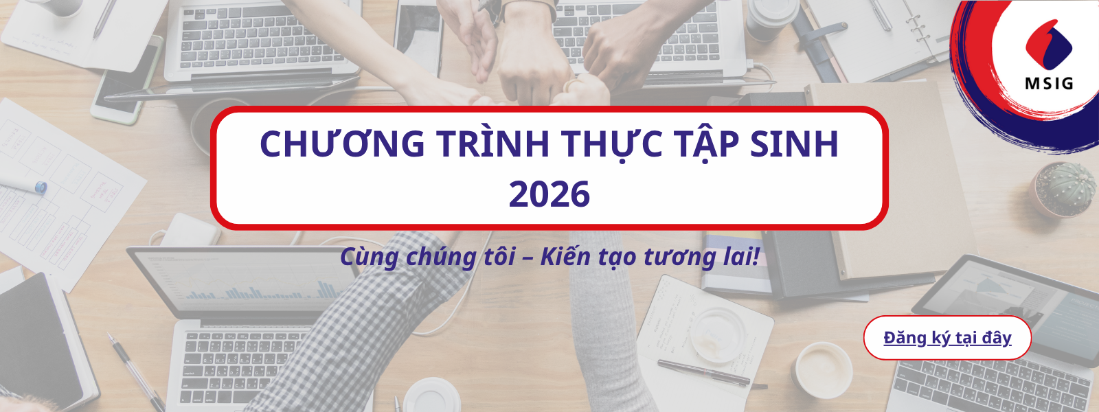 Chương trình thực tập sinh 2026