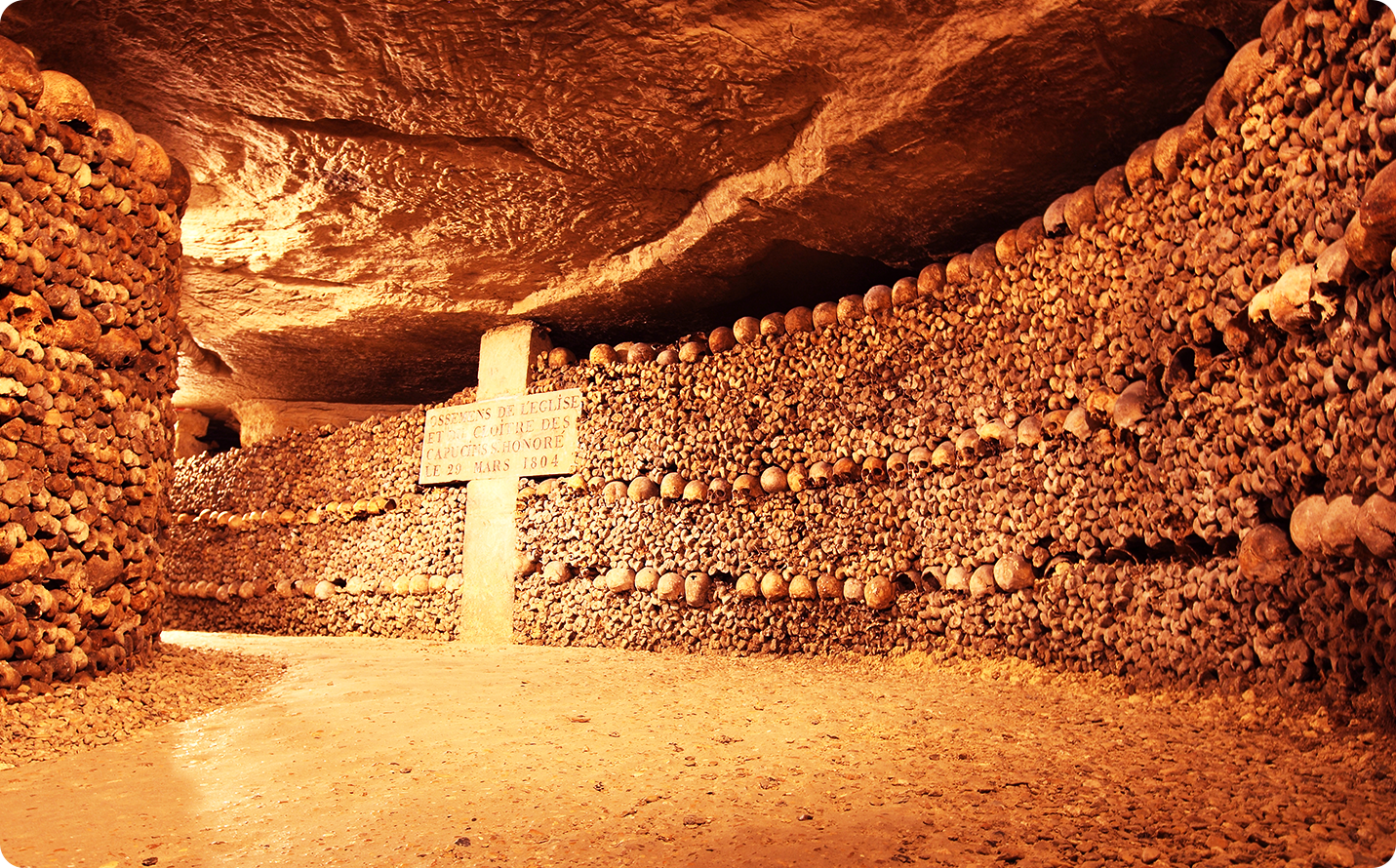 Catacombs of Paris, France